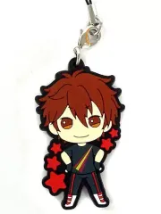 【中古】ストラップ(キャラクター) 守沢千秋 わいわい!ラバーストラップ 「一番くじ あんさんぶるスターズ!～ファーストライブ!～」 L賞