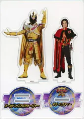 【中古】アクリルスタンド・アクリルパネル ゴールドンクワガタオージャー/ギラ・ハスティー ツインアクリルスタンド 「キングオージャーVSドンブラザーズ」