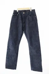 【中古】クロムハーツ クロスボールボタン ホースシューボタン ジーンズ デニム パンツ 30 インディゴ ☆AA★ 250615 クロムハーツ CHROME HEARTS 5Pocket Denim Pants クロスボールボタン