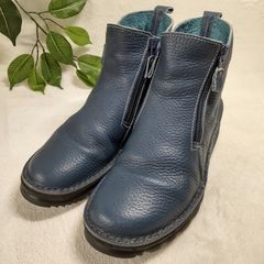 日本製本革TIERRA RICA サイドゴアブーツ - メルカリ