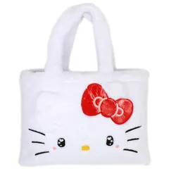 ハローキティ ファートートバッグ ふわふわ フェイス かわいい おしゃれ レディース サンリオ sanrio キャラクター