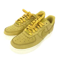 NIKE ナイキ スニーカー/エアフォース1プレミアム 表記サイズ:23.5 レザー DR9503   イエロー レディース / 240001174971