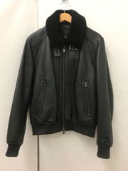 □ 新品 □ HUGO BOSS 中綿入 レザー ジャケット 21万円 □ - メルカリ