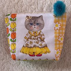 ハンドメイド ころりんミニミニポーチ コヤンイサムチョン☆レインルミ