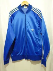 adidas アディダス ATP USA製 トラックジャケット ジャージ ヴィンテージ 80's サイズM ブルー メンズ トップス
