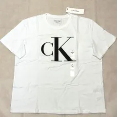 Calvin Klein カルバンクライン Tシャツ Lホワイト ロゴ