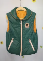 ミキハウスダブルビー　リバーシブル　ダウンベスト　110㎝