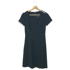 MARY QUANT×U-FACTORY マリークワント ワンピース サイズ:7号 ユニフォーム/事務服/パイピング M53071   ブラック レディース / 240001173633