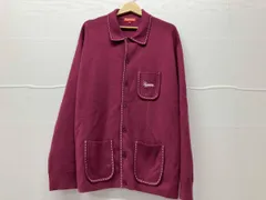 トップス Supreme Contrast Stitch Button Sweater Supreme Contrast Stitch Button Up Sweate