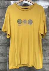 STUSSY ステューシー 半袖Tシャツ 90s USA製 シングルステッチ サイズXL イエロー 