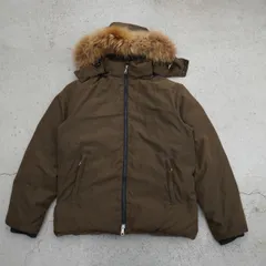 BEAUTY&YOUTH ビューティーアンドユース UNITEDARROWS ユナイテッドアローズ ファー ダウンジャケット 1225-125-5197 茶 ●★4