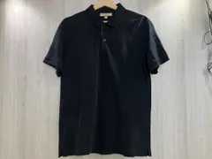 夏 BURBERRY London バーバリー ロンドン 半袖ポロシャツ 4010695 コットン M ブラック