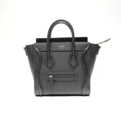 CELINE セリーヌ ハンドバッグ ナノ レザー ラゲージ 2way