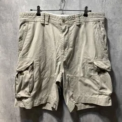 90s POLO RALPH LAUREN ハーフカーゴショーツ ハーフパンツ 38サイズ ベージュ ポロラルフローレン