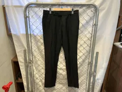 08-09aw RAF SIMONS ラブシモンズ ウールパンツ ブラック サイズ48 