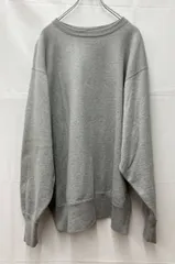 CIOTA シオタ スウェット CSLM-110M スビンコットン吊り 裏起毛 日本製 グレー 冬