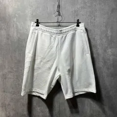 DIESEL ロゴ刺?スウェットショーツ サイズL ホワイト ディーゼル 