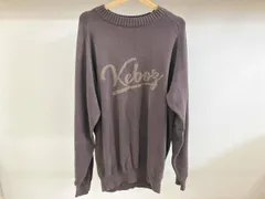 Keboz／ニット・セーター／厚手／XL／コットン／BRN／無地