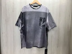 Th products/ティーエイチプロダクツ 2301-YT14-M113 DY ドロップショルダーティーシャツ モノクロ 日本製 3