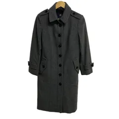 Burberry LONDON(バーバリーロンドン) コート サイズ40 L レディース美品  - ダークグレー 長袖/カシミヤ混/秋/冬