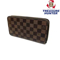 LOUIS VUITTON(ルイ・ヴィトン)　ダミエ　ジッピーウォレット　N60015 ダミエレザー エベヌ　メンズ 長財布 【102062041005】
