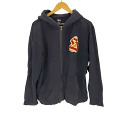 ステューシー Stussy 90s OLD 紺タグ ジップアップパーカー メンズ import：L 