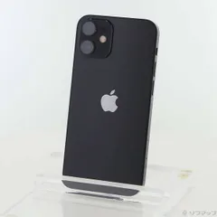 〔中古品〕 iPhone12 mini 128GB ブラック MGDJ3J／A SIMフリー【371】