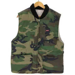 シュプリーム Supreme 16AW Sherpa Fleece Reversible Work Vest メンズ JPN：M 