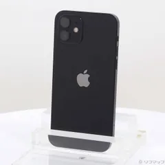 〔中古品〕 iPhone12 64GB ブラック MGHN3J／A SIMフリー【371】