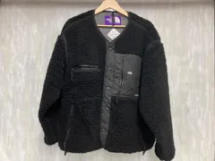 THE NORTHE FACE PURPLE LABEL Wool Boa Fleece Field Cardigan NA2250N Sサイズ ボアフリース ブラック ノースフェイス