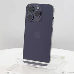 〔中古品〕 iPhone14 Pro 512GB ディープパープル MQ283J／A SIMフリー【269】