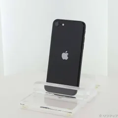 〔中古品〕 iPhone SE 第2世代 64GB ブラック MHGP3J／A SIMフリー【371】