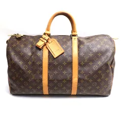 LOUIS VUITTON ルイ・ヴィトン キーポル50 ボストンバッグ M41426 MB1900 ユニセックス 中古