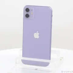 〔中古品〕 iPhone11 64GB パープル MWLX2J／A SIMフリー【305】