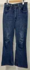 LEVI'S リーバイス ボタン裏8 42TALON オレンジタブ 646-0217 フレア ジーンズ サイズW29L30 ブルー 製造地不明