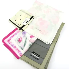 ピエールカルダン ハンカチ 4点セット 花柄など ブランド まとめて メンズ レディース Pierre Cardin 【中古】