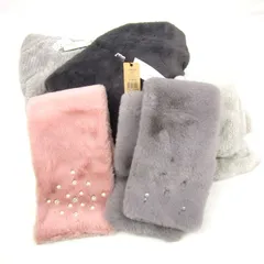 ルナジュメール/無印良品他 マフラー スヌード 5点セット 未使用 ブランド まとめて 大量 レディース