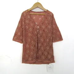 アプレレクール ワンピース 5分袖 未使用 レース ブランド トップス キッズ 女の子用 100サイズ ピンク apres les cours