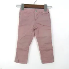 トミーヒルフィガー ロングパンツ ストレッチ ブランド ボトムス キッズ 女の子用 92サイズ ピンク TOMMY HILFIGER 【中古】のサムネイル