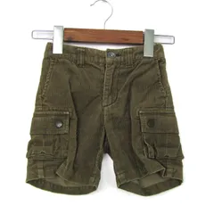 ラルフローレン ショートパンツ ハーフパンツ コットン100% ブランド ボトムス キッズ 男の子用 90サイズ カーキ RALPH LAUREN 【中古】