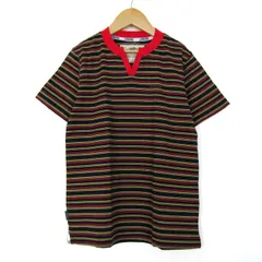 ジェイプレス 半袖Ｔシャツ コットン100% ブランド トップス キッズ 男の子用 140サイズ ネイビー×レッド×イエロー J.PRESS 【中古】のサムネイル