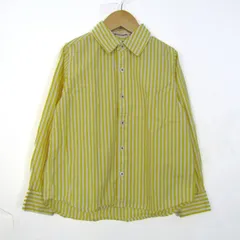 ユナイテッドアローズ 長袖シャツ コットン グリーンレーベル トップス 白 キッズ 男の子用 125サイズ ホワイト UNITED ARROWS 【中古】