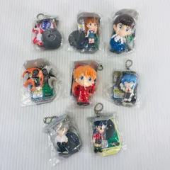 【未開封】エヴァンゲリオン キーチェーンフィギュア ソフトキーホルダーまとめ