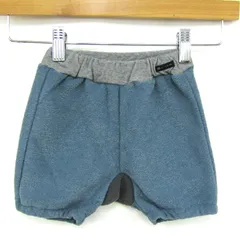 アプレレクール ショートパンツ 未使用 ブランド ボトムス ベビー 男の子用 70サイズ ブルー×グレー apres les cours