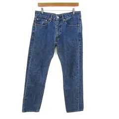 リーバイス デニムパンツ ジーンズ ジーパン 505 コットン100% ボトムス メンズ 32サイズ ブルー Levi's 【中古】