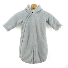 ギャップ ツナギ つなぎ ジャンプスーツ ロンパース オールインワン ベビー 男の子用 50サイズ グレー GAP 【中古】