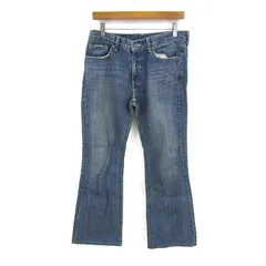 リーバイス デニムパンツ ジーンズ ジーパン 大きいサイズ コットン100% ボトムス メンズ 32サイズ ブルー Levi's 【中古】