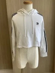 adidasショート丈パーカー　レディース　Lサイズ　状態良好