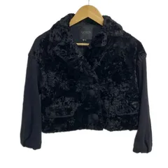 LANVIN COLLECTION(ランバンコレクション) ジャケット サイズ40 M レディース美品  - 黒
