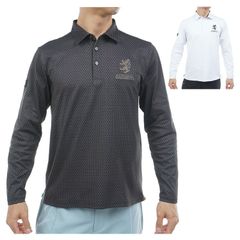 アドミラルゴルフ シャツ モックシャツ メンズ 長袖 モックネック 速